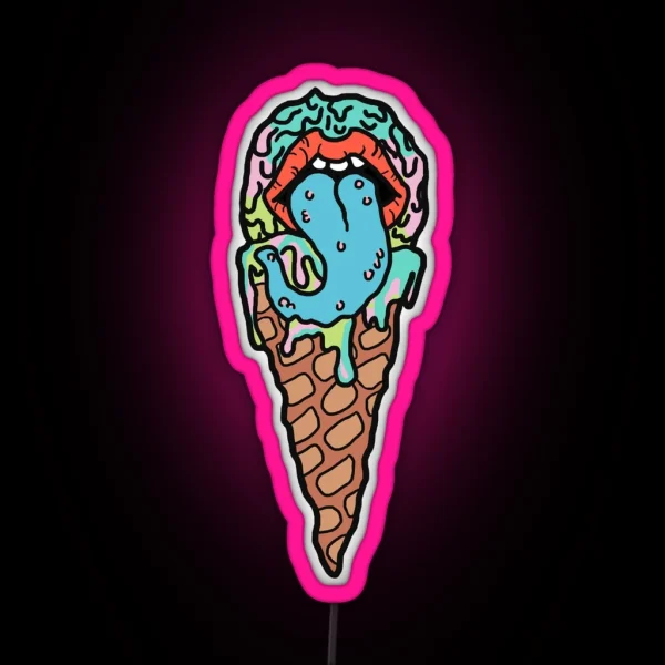 I Scream RGB Neon Sign