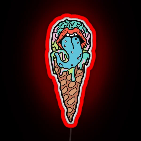 I Scream RGB Neon Sign