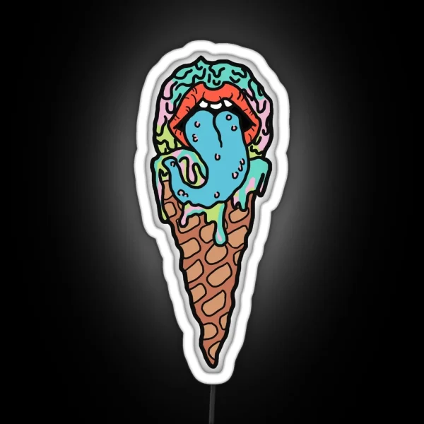 I Scream RGB Neon Sign