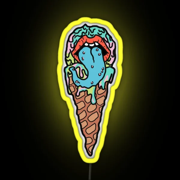 I Scream RGB Neon Sign