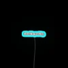 Encouraging you to pursue creativity with colorful neon glow