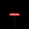 RGB Neon Sign: 'Practicing' Art with Electrifying Colorful Lettering Graphics
