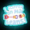 Retro kitchen decor RGB LED neon sign laughing at slips