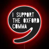 Elevate your writing decor with a grammatical statement in lights
