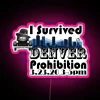 Customizable 2020 prohibition era theme rgb led sign novelty decor