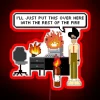 8-bit pixel art tribute to I.T. Crowd's comedic misadventures, glowing.