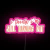 RGB Neon Sign Canvas Artwork Display with Colorful Customizable Lighting