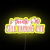 Customizable Color-Changing LED Sign with Neon-Like RGB Display Effectiveness