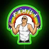 Neon Sign for Fast and Furious Fans, Personalized RGB Home Decor