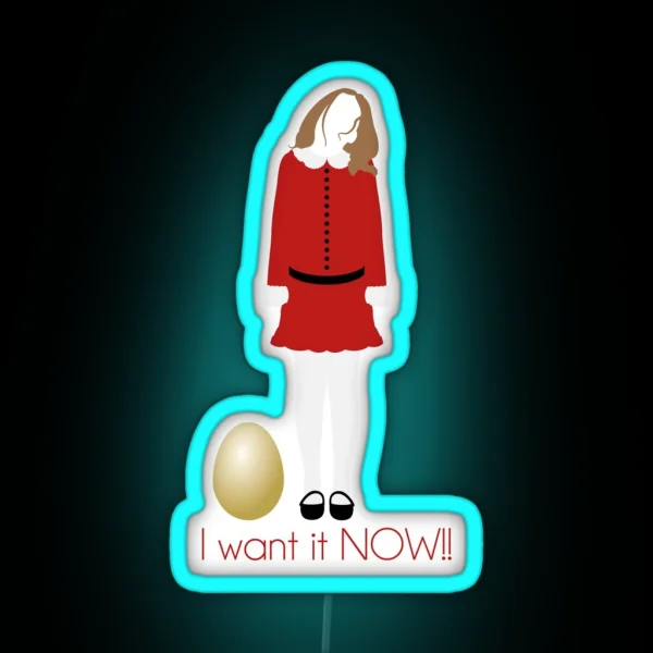 I Want It NOW RGB Neon Sign