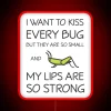 Quirky love confession neon sign for playful, quirky couples' rooms.