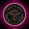 Customizable pocket-sized RGB LED neon art display sign for sale