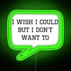 Unique Handmade RGB Neon Sign Home Decor Statement Piece