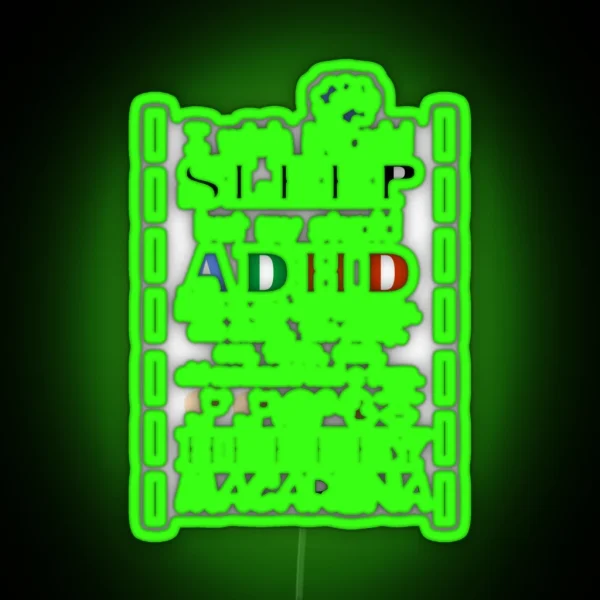I Wish I Could Sleep But My Stupid ADHD Kicks In 1 RGB Neon Sign