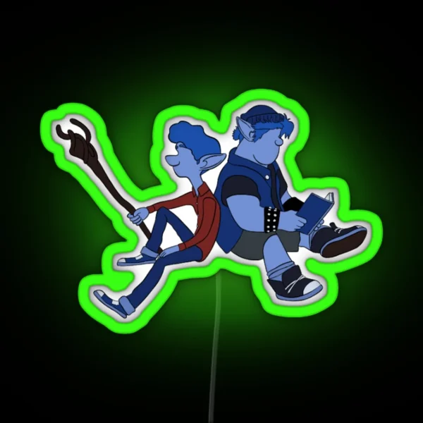 Ian And Barley RGB Neon Sign