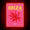 Vibrant Ibiza-inspired Bohemian vibes in radiant full-color LED glow.