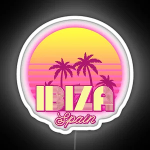 Ibiza Retro Wave RGB Neon Sign