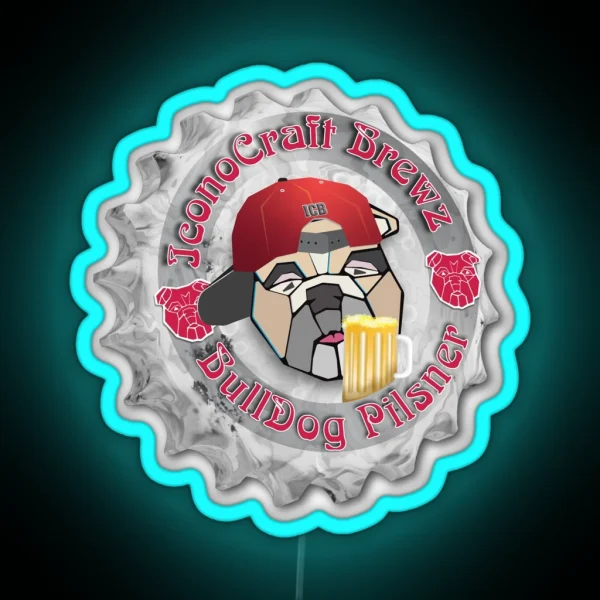 ICB Pilsner Bottlecap1 RGB Neon Sign