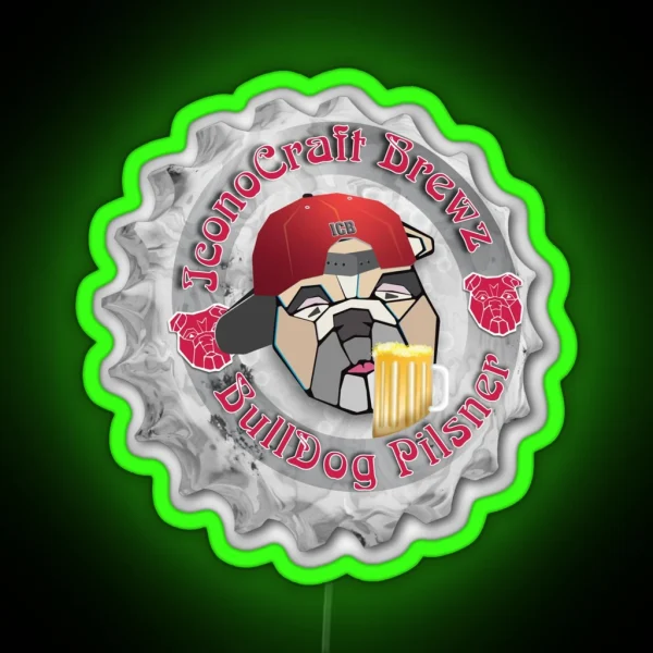 ICB Pilsner Bottlecap1 RGB Neon Sign