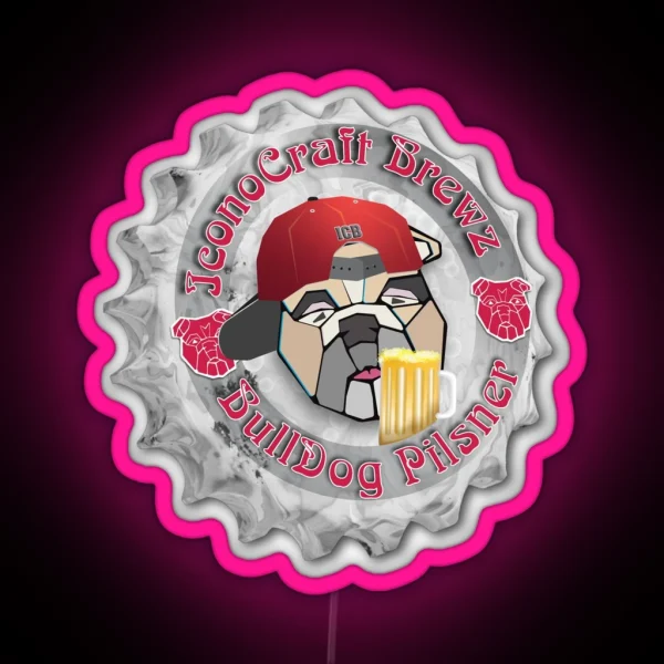 ICB Pilsner Bottlecap1 RGB Neon Sign