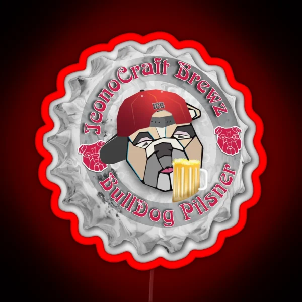 ICB Pilsner Bottlecap1 RGB Neon Sign