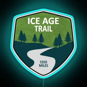 Ice Age Trail RGB Neon Sign