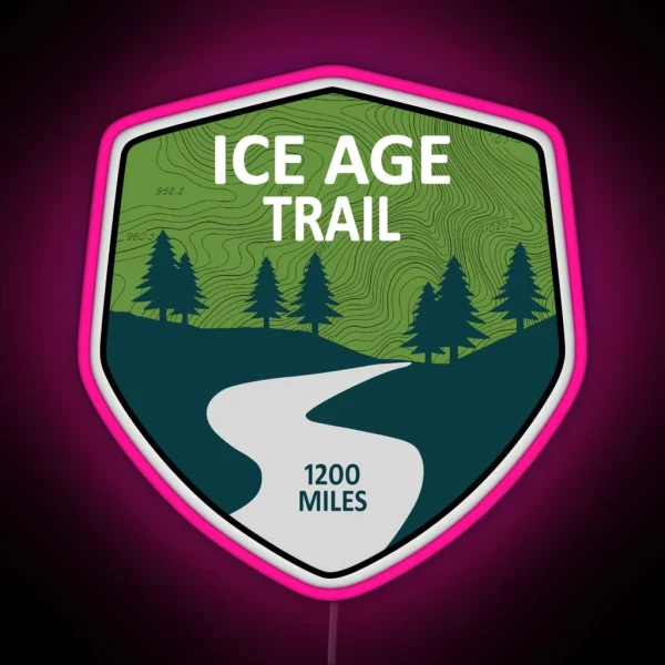 Ice Age Trail RGB Neon Sign
