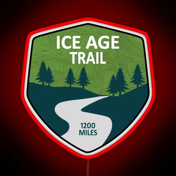 Ice Age Trail RGB Neon Sign