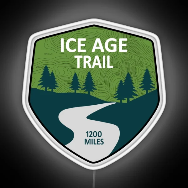 Ice Age Trail RGB Neon Sign