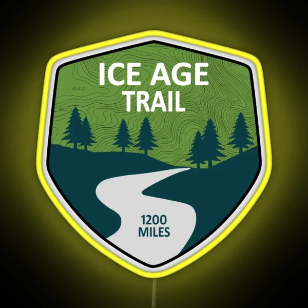 Ice Age Trail RGB Neon Sign