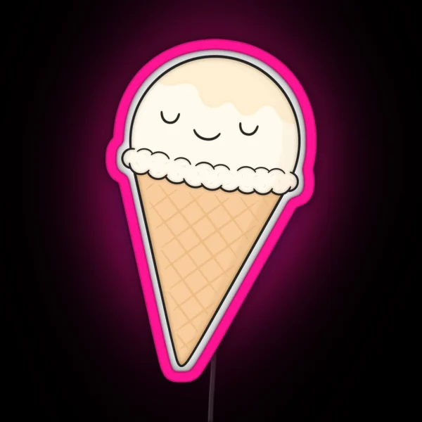 Ice Cream RGB Neon Sign