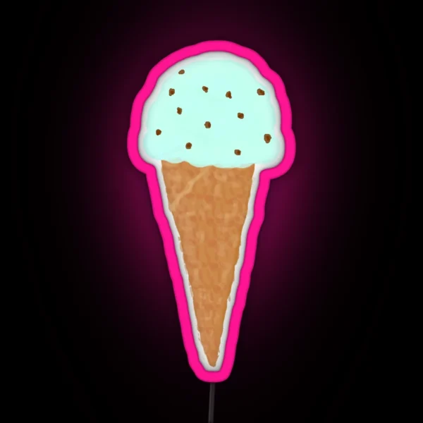 Ice Cream RGB Neon Sign
