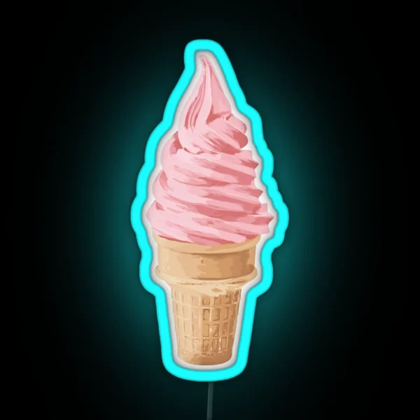 Ice Creams RGB Neon Sign