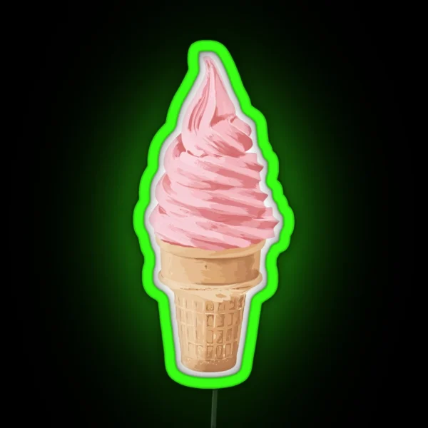 Ice Creams RGB Neon Sign