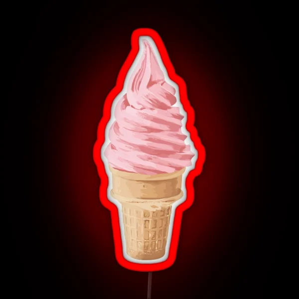 Ice Creams RGB Neon Sign
