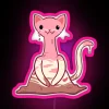 Colorful LED light-up sign featuring an adorable ice cream kitten.