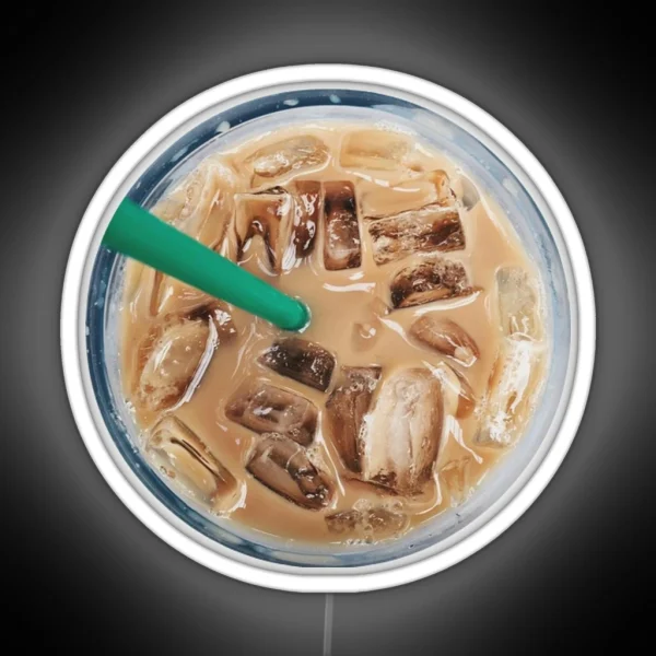 Iced Coffee RGB Neon Sign