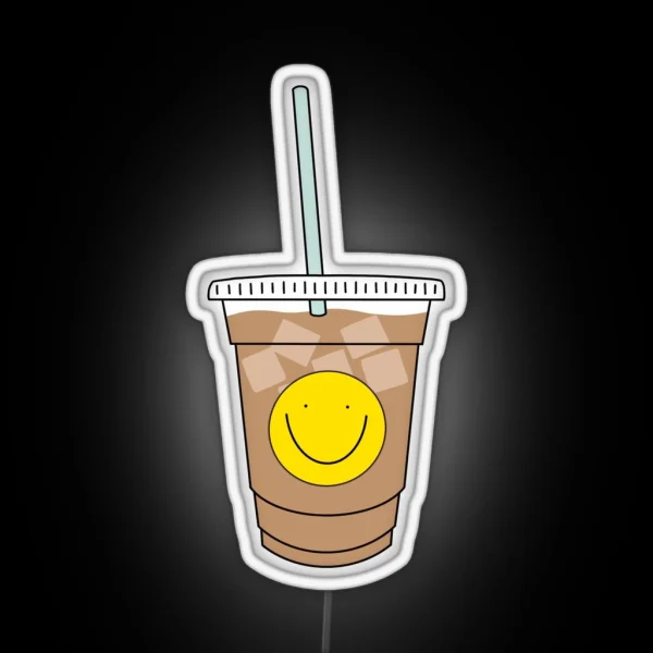 Iced Coffee RGB Neon Sign
