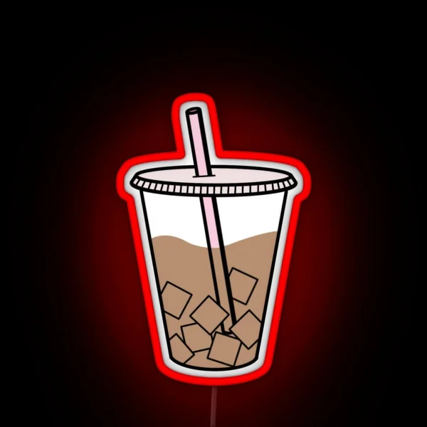 Iced Coffee RGB Neon Sign