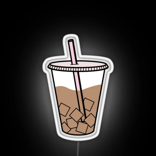 Iced Coffee RGB Neon Sign