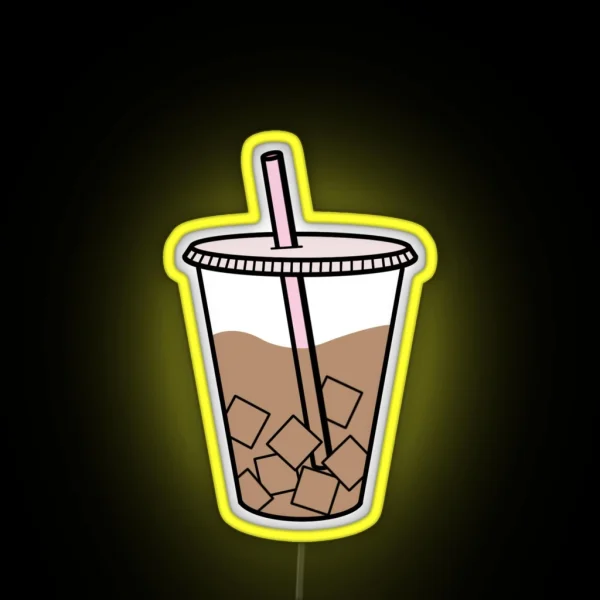 Iced Coffee RGB Neon Sign