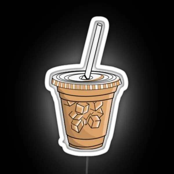 Iced Coffee RGB Neon Sign