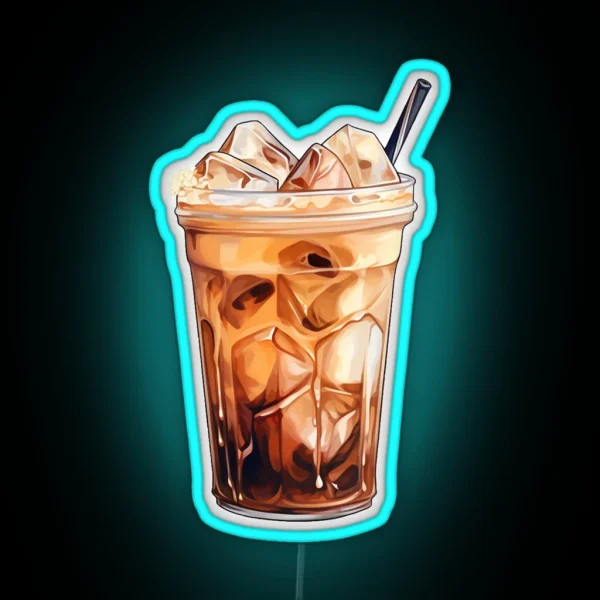 Iced Gold RGB Neon Sign
