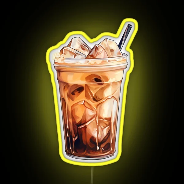 Iced Gold RGB Neon Sign