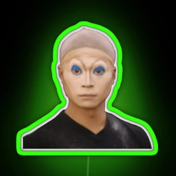 Iconic Glow Up Drag Look RGB Neon Sign