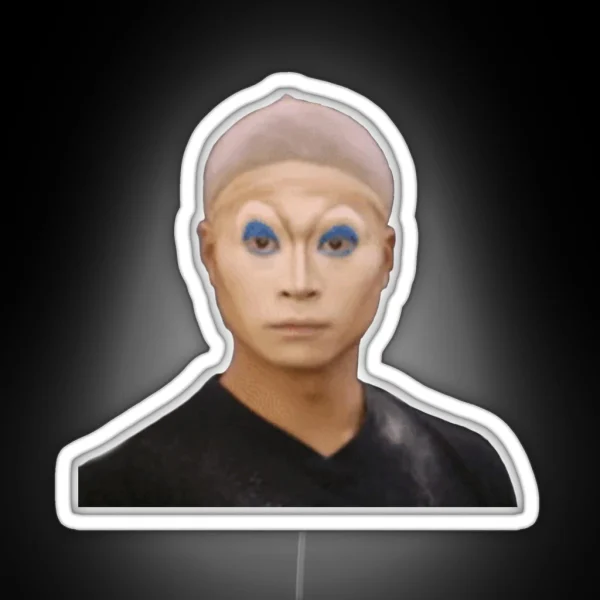 Iconic Glow Up Drag Look RGB Neon Sign
