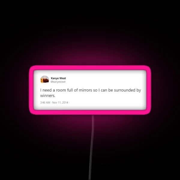 Iconic Tweet RGB Neon Sign