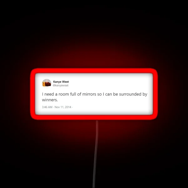 Iconic Tweet RGB Neon Sign