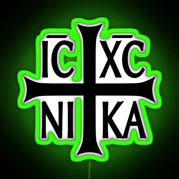 ICXC NIKA RGB Neon Sign