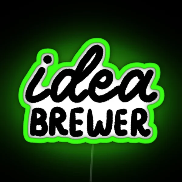 Idea Brewer RGB Neon Sign